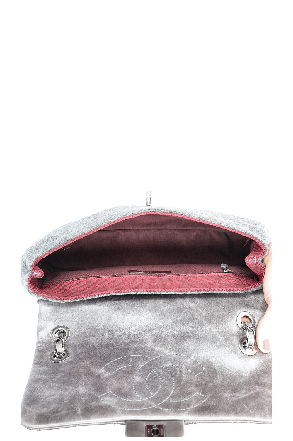 CHANEL Flap Bag Felt Paris-Salzburg