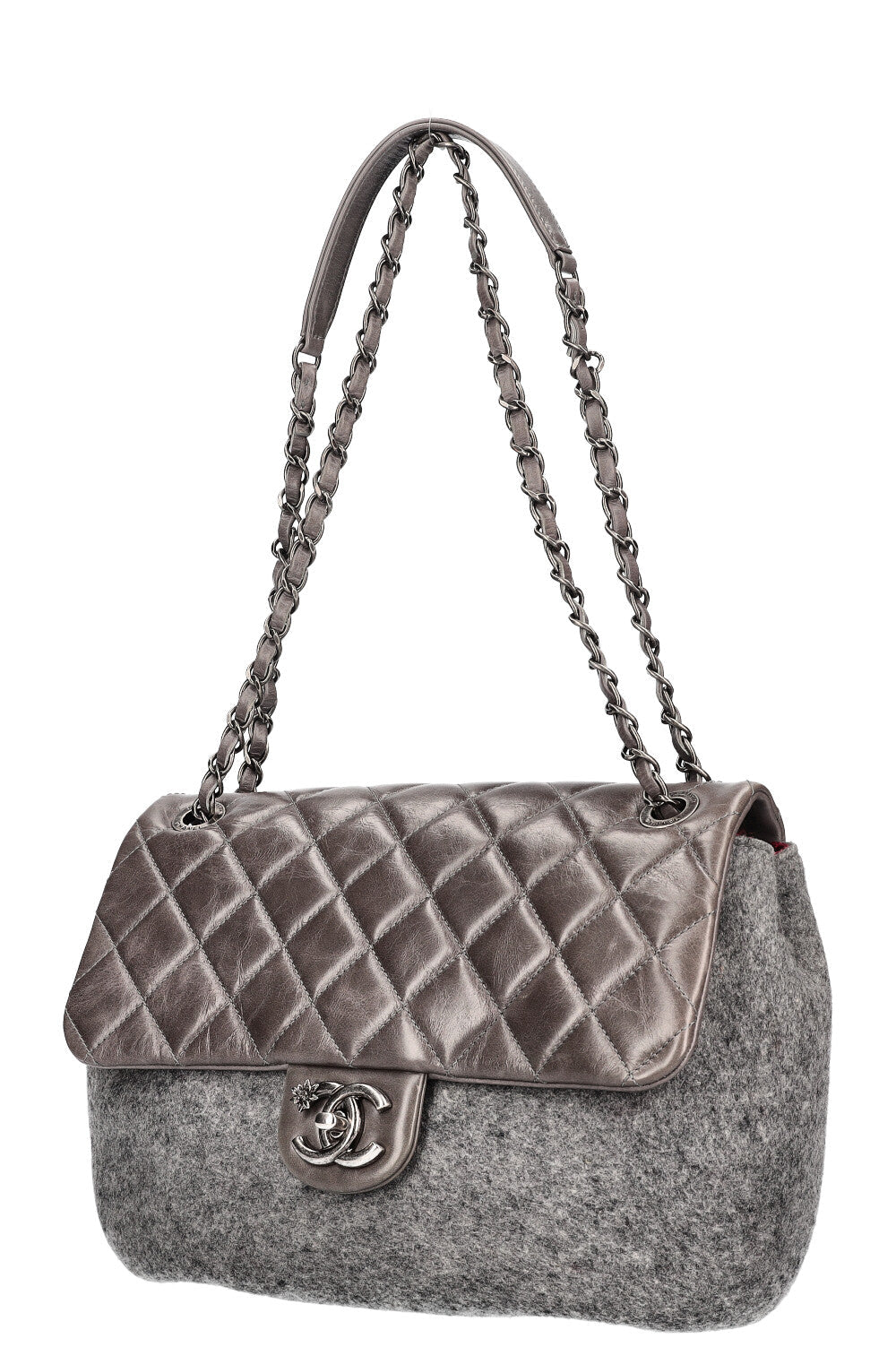 CHANEL Flap Bag Felt Paris-Salzburg
