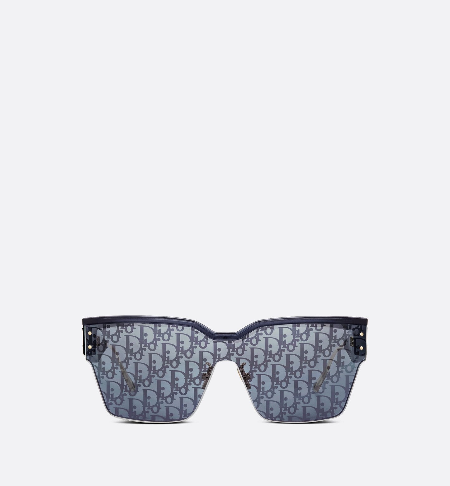 Luxury Diorclub M4U Blue Luxury Dior Oblique Mask Sunglasses