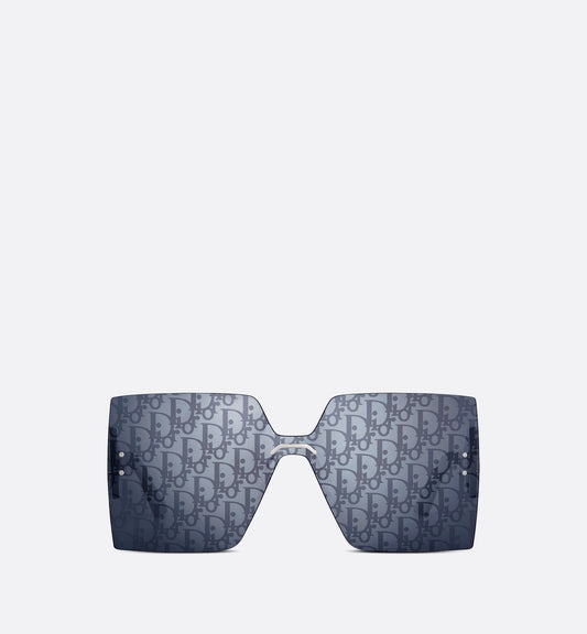 Luxury Diorclub M5U Blue Luxury Dior Oblique Square Sunglasses