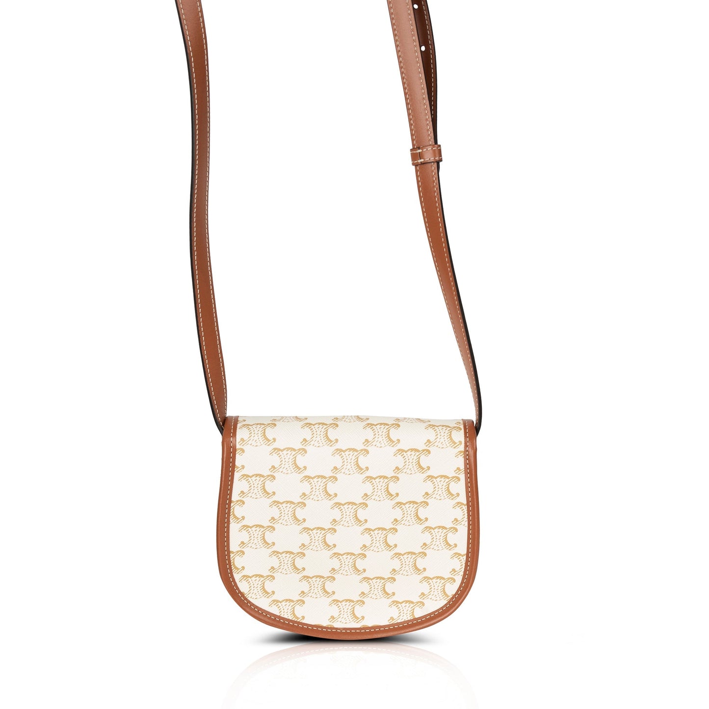 Celine 2021 Triomphe Canvas Mini Besace Crossbody Bag