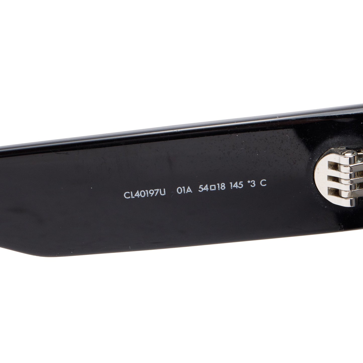 Celine 2022 CL40197 Black Acetate Rectangular Sunglasses