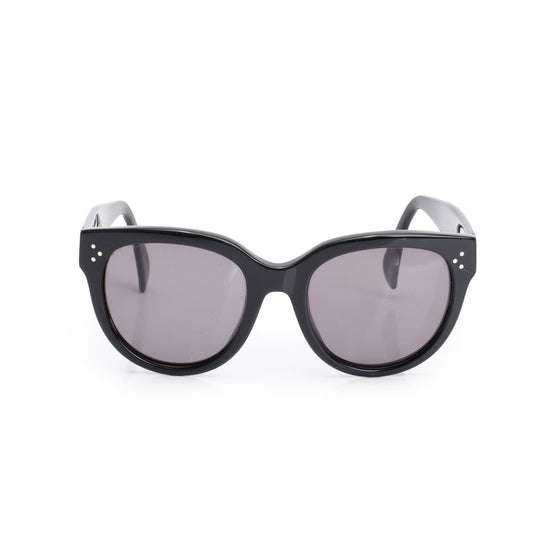 Celine CL 41755 Black Acetate Audrey Sunglasses