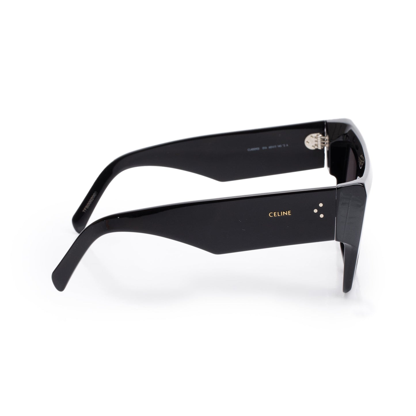 Celine CL400921 Black Acetate Oversized Square Sunglasses