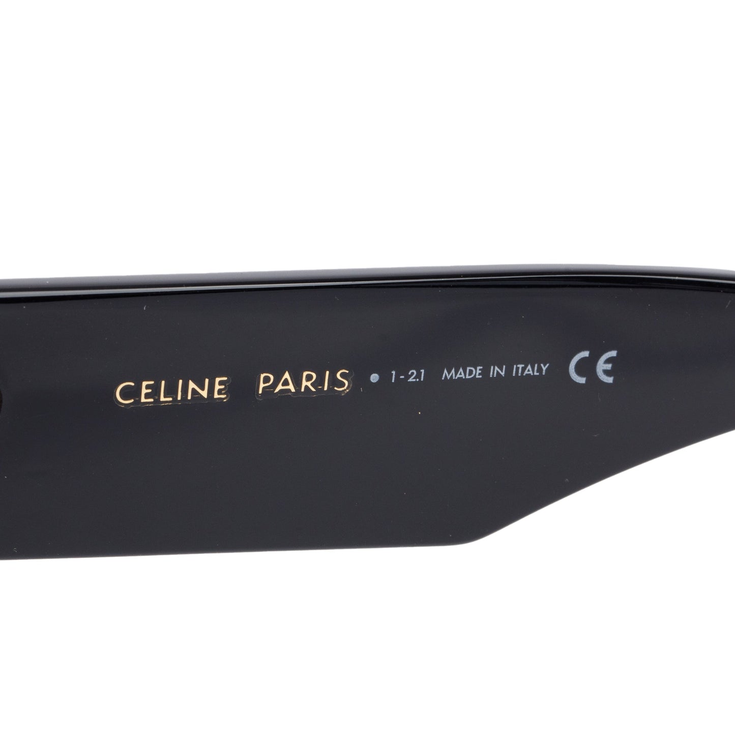 Celine CL400921 Black Acetate Oversized Square Sunglasses