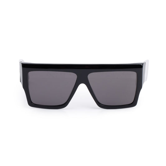 Celine CL400921 Black Acetate Oversized Square Sunglasses