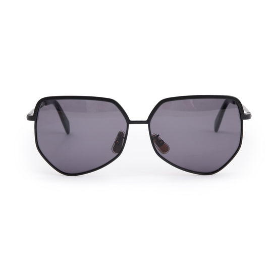 Celine CL40150U Black Acetate Gradient Geometric Sunglasses