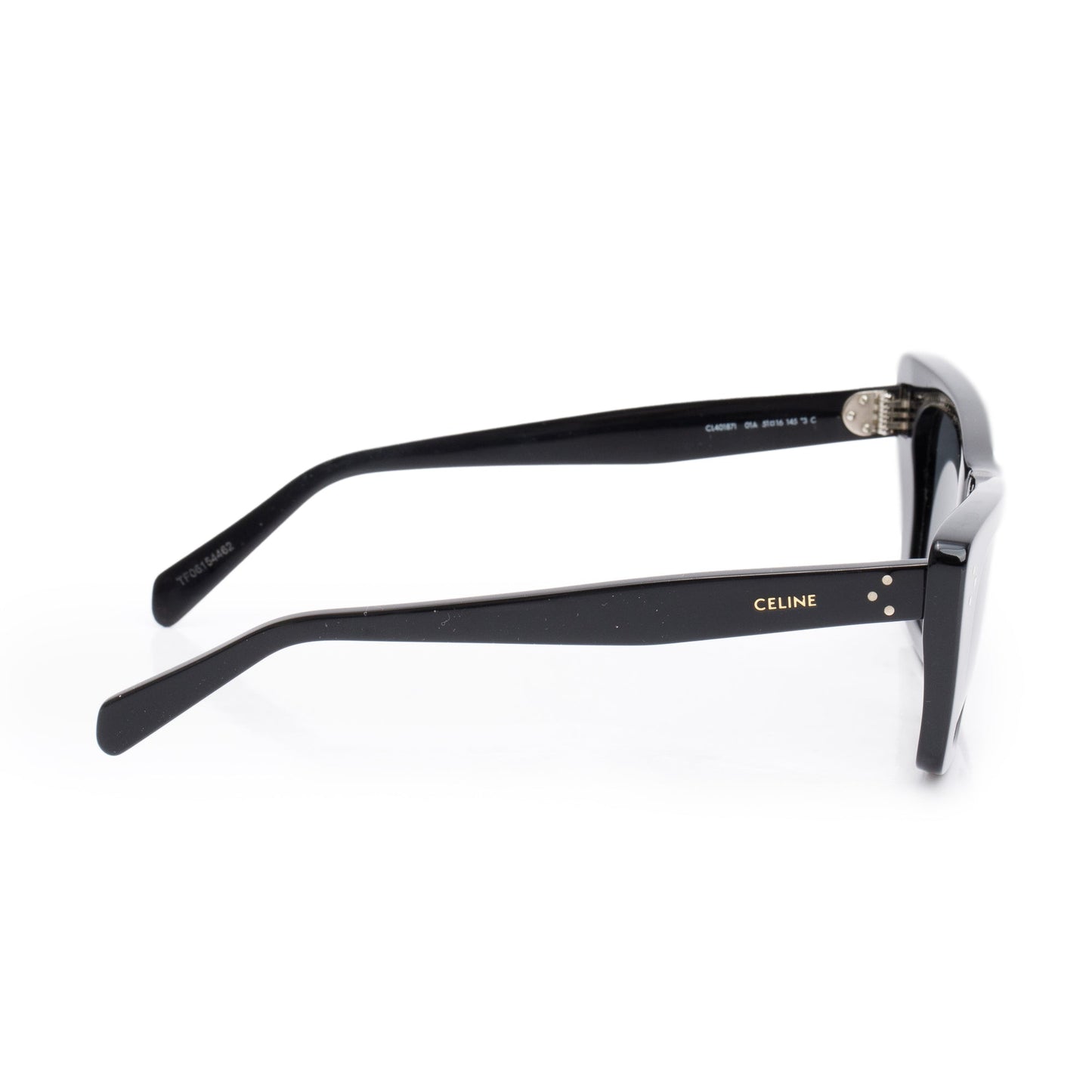 Celine CL401871 Black Acetate Cat-Eye Sunglasses