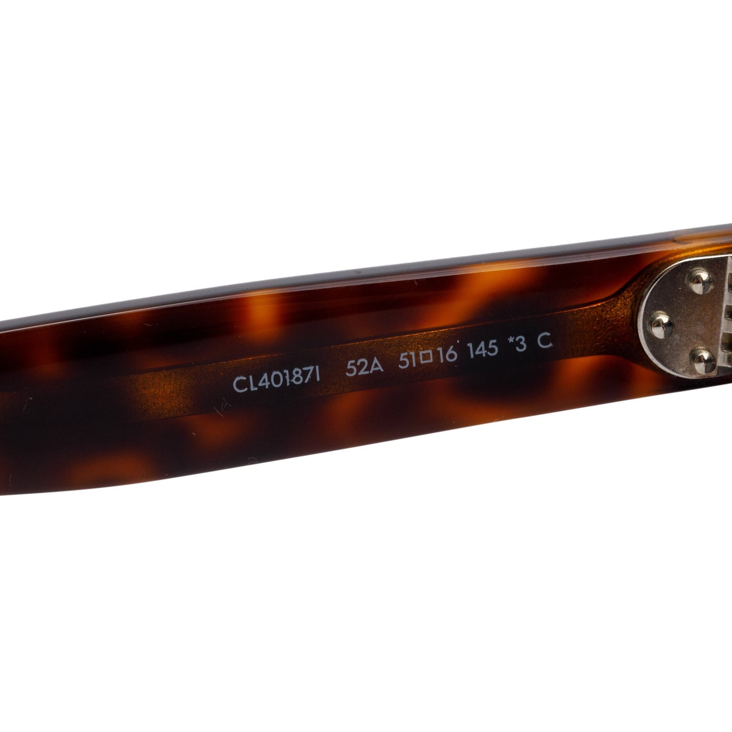 Celine CL401871 Brown Havana Acetate Cat-Eye Sunglasses