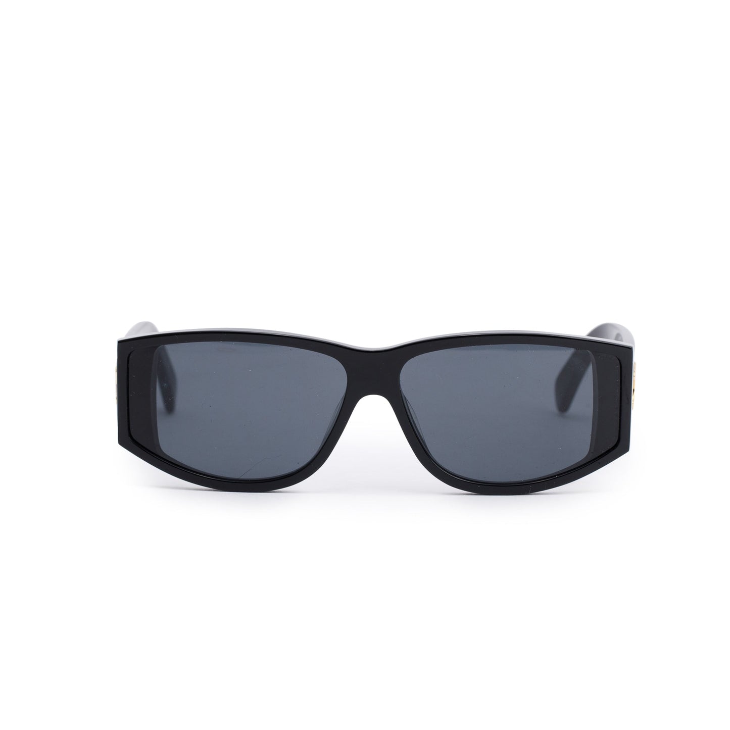 Celine CL40227U Black Acetate Triomphe Rectangular Sunglasses