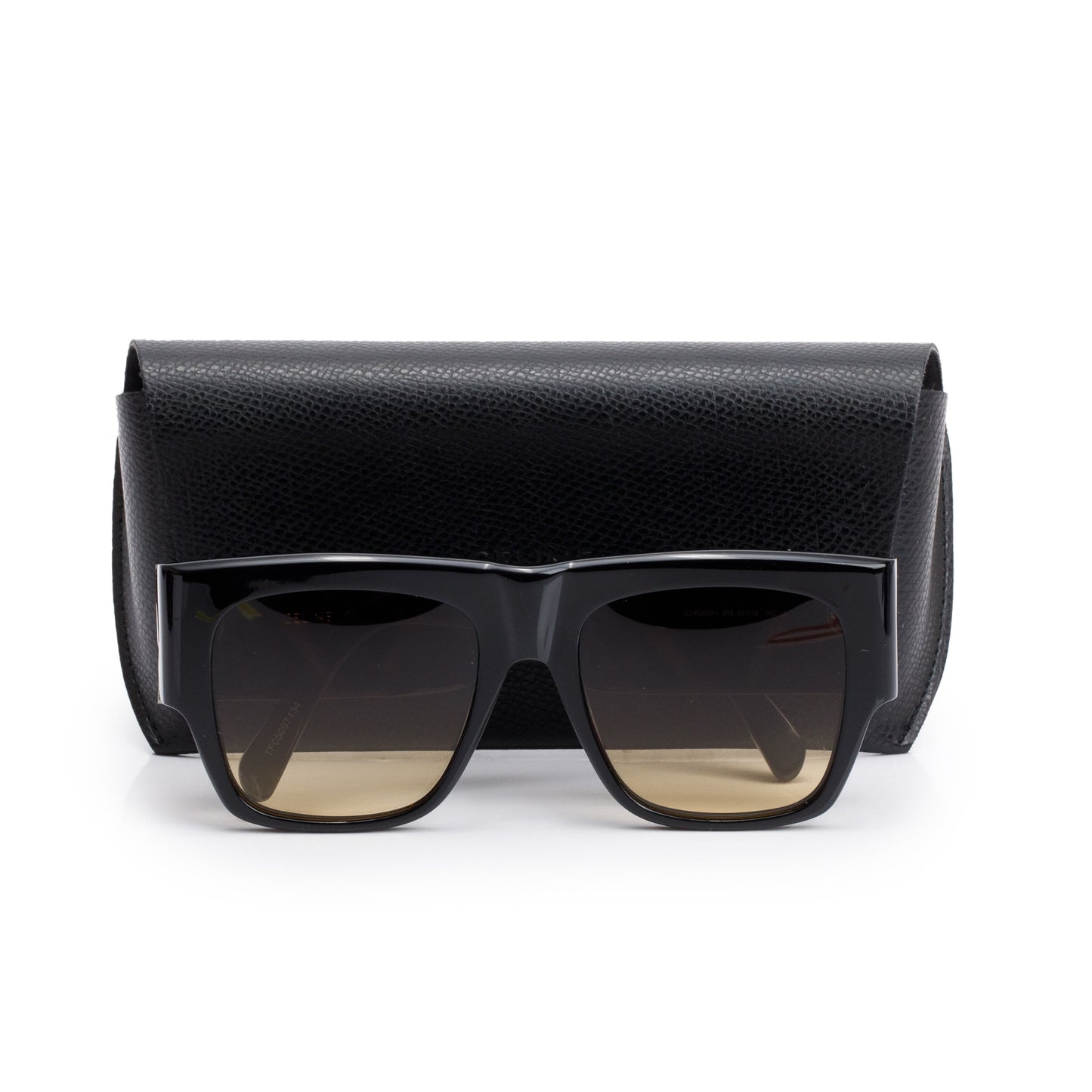 Celine CL4056IN Black Acetate Square Shield Sunglasses