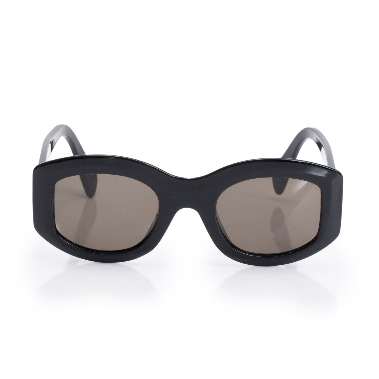 Celine CL41092/S Black Acetate Oval Sunglasses