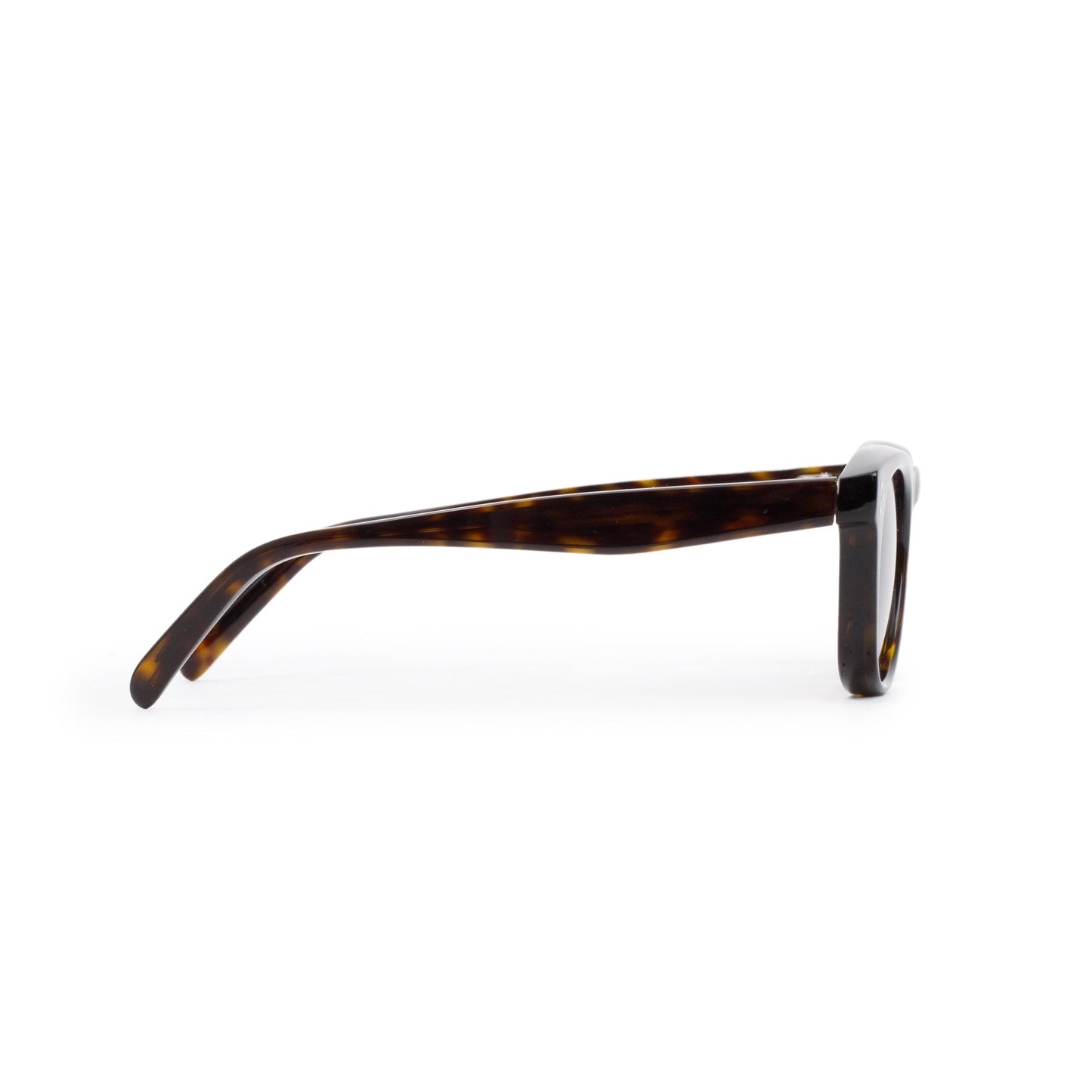 Celine CL41371/S Havana Acetate Round Sunglasses