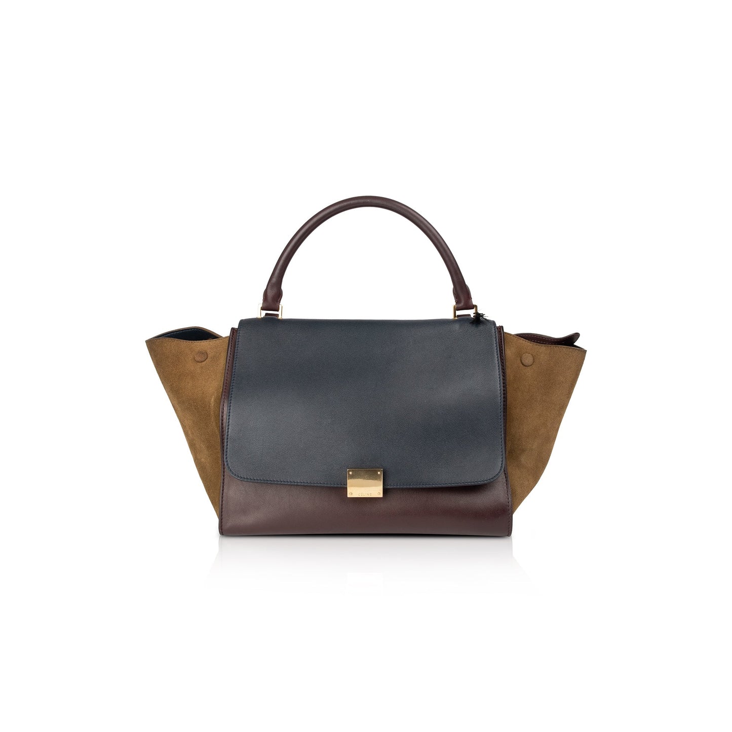 Celine Medium Tricolor Trapeze Bag