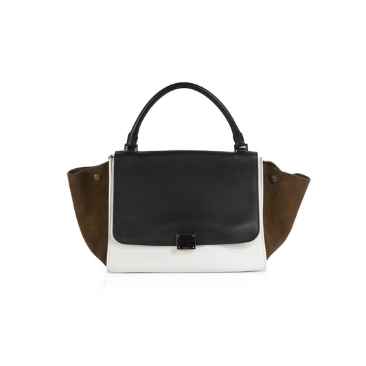 Celine Medium Tricolor Trapeze Bag