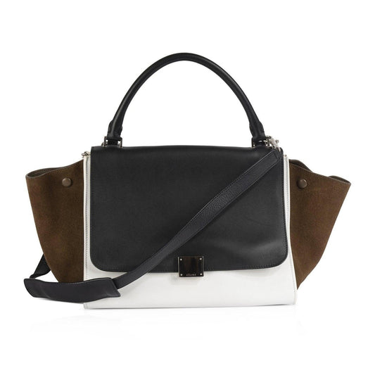 Celine Medium Tricolor Trapeze Bag