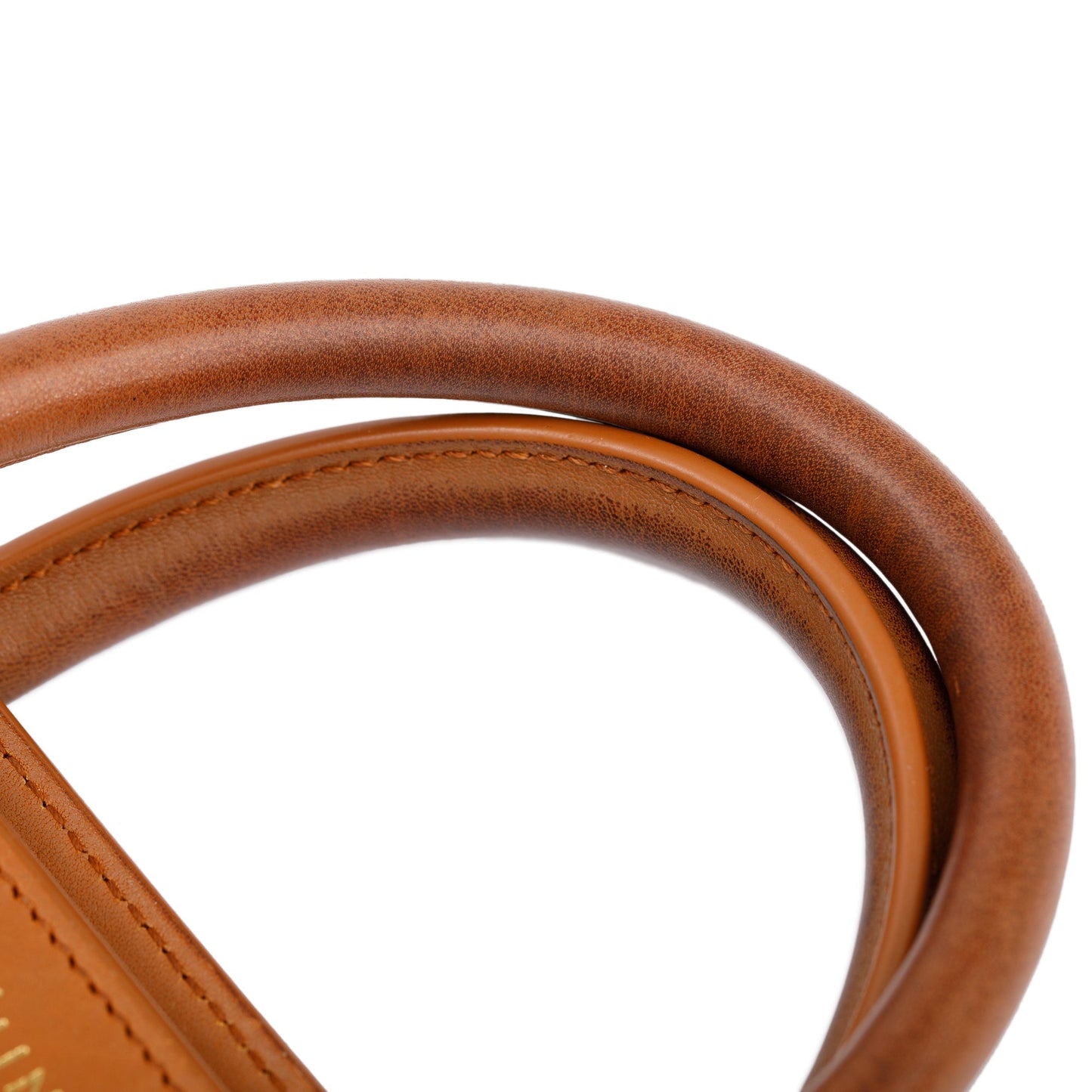 Celine Terracotta Smooth Calfskin Leather Nano Luggage Tote