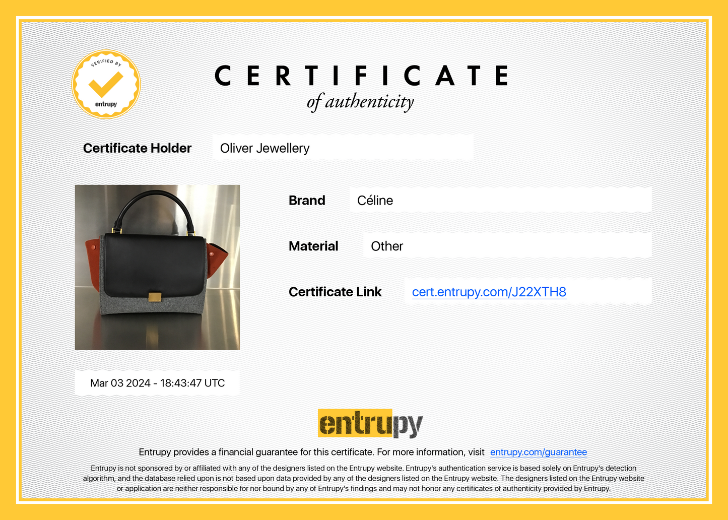 Celine Tricolor Calfskin Leather and Felt Medium Trapeze Bag