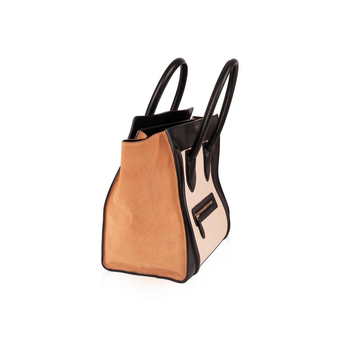 Celine Tricolour Mini Luggage Tote