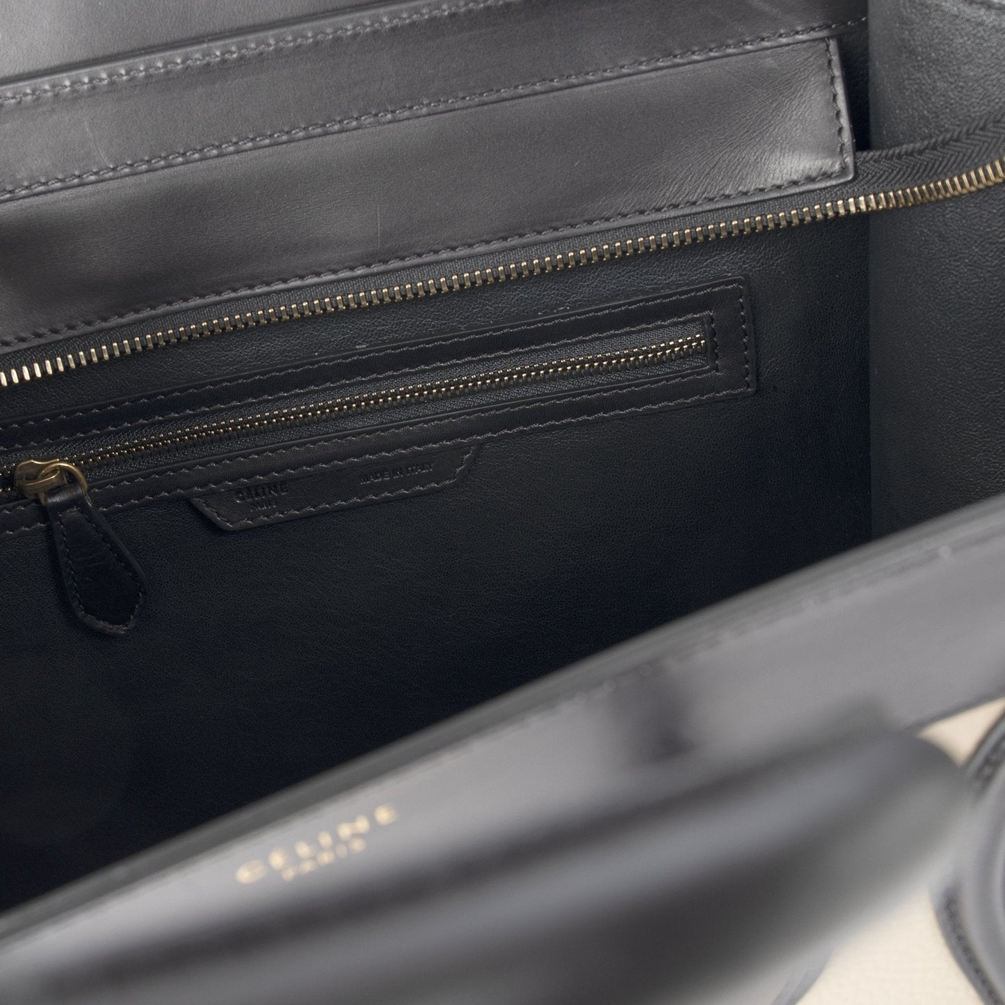 Celine Tricolour Mini Luggage Tote
