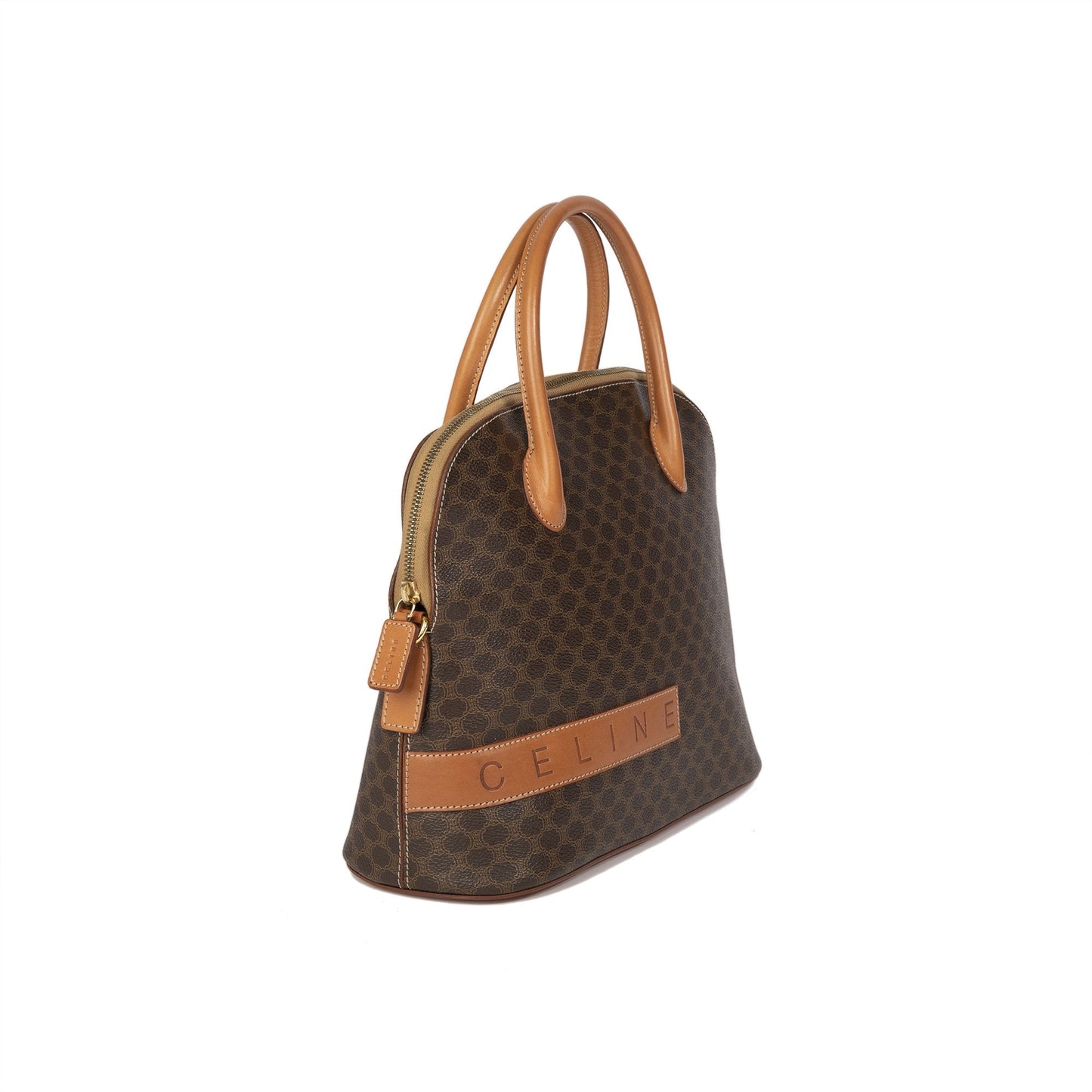 Celine Vintage Macadam Triomphe Dome Bag
