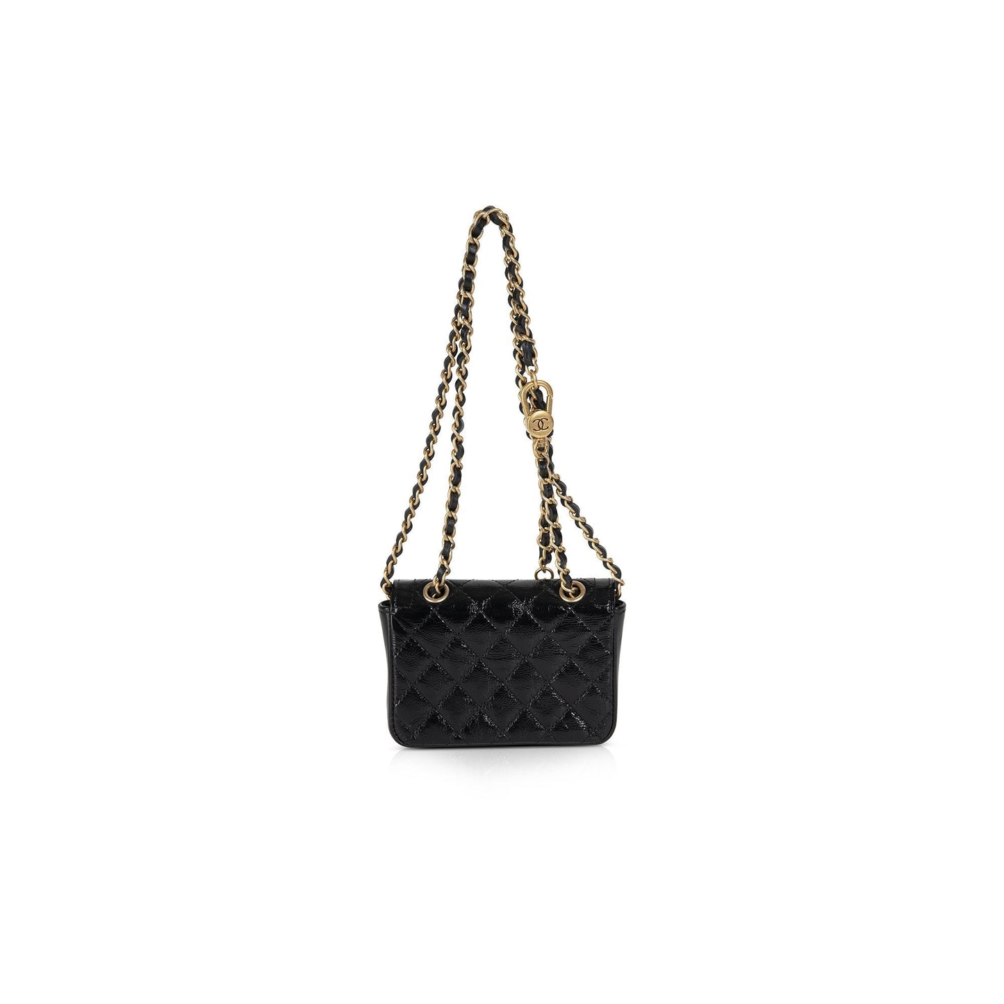 Chanel 2020 Black Card Holder Belt Bag
