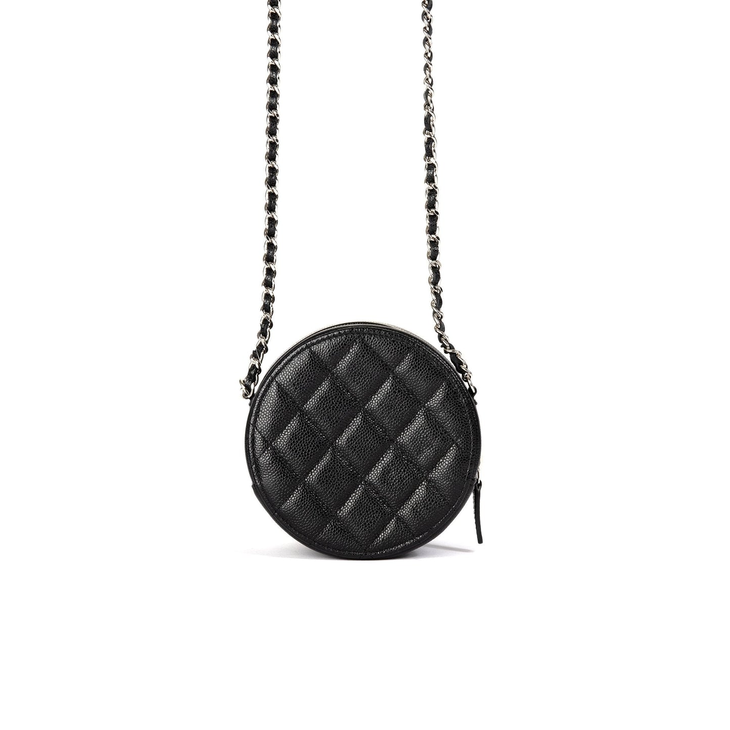Chanel 2020 Black Caviar O-OT Clutch
