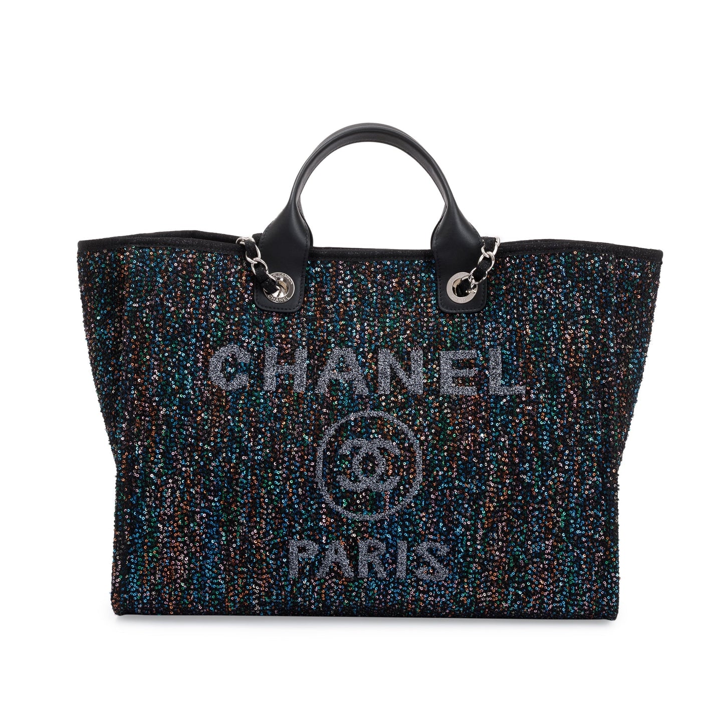 Chanel 2020 Medium Sequin Deauville Tote
