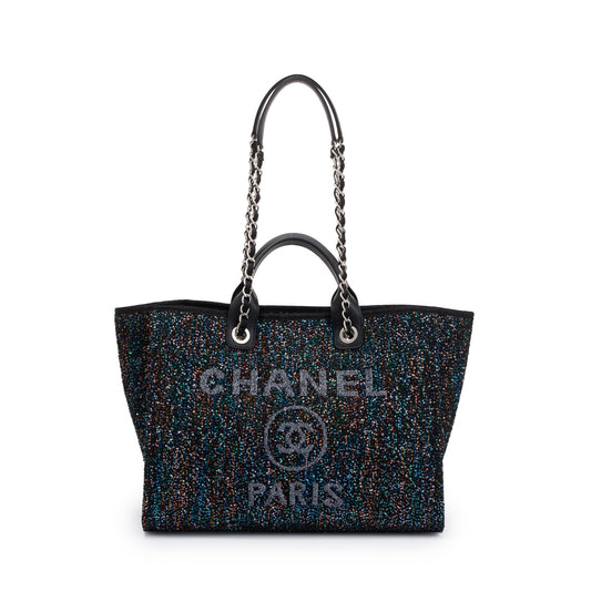 Chanel 2020 Medium Sequin Deauville Tote