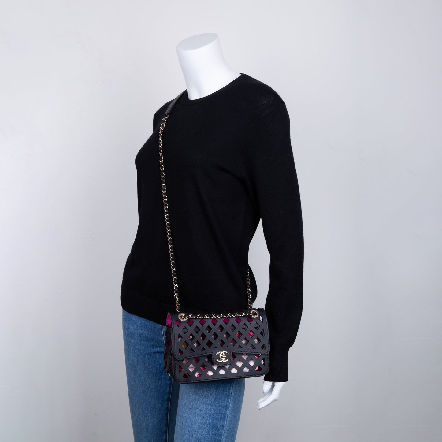 Chanel 2020 See Through Flap Bag