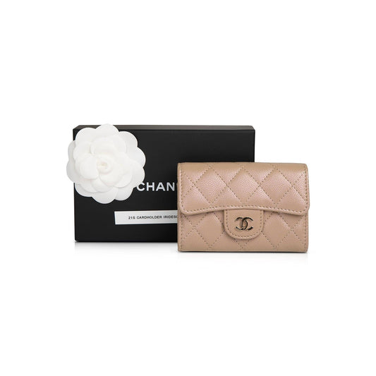 Chanel 2021 Caviar Classic Card Holder
