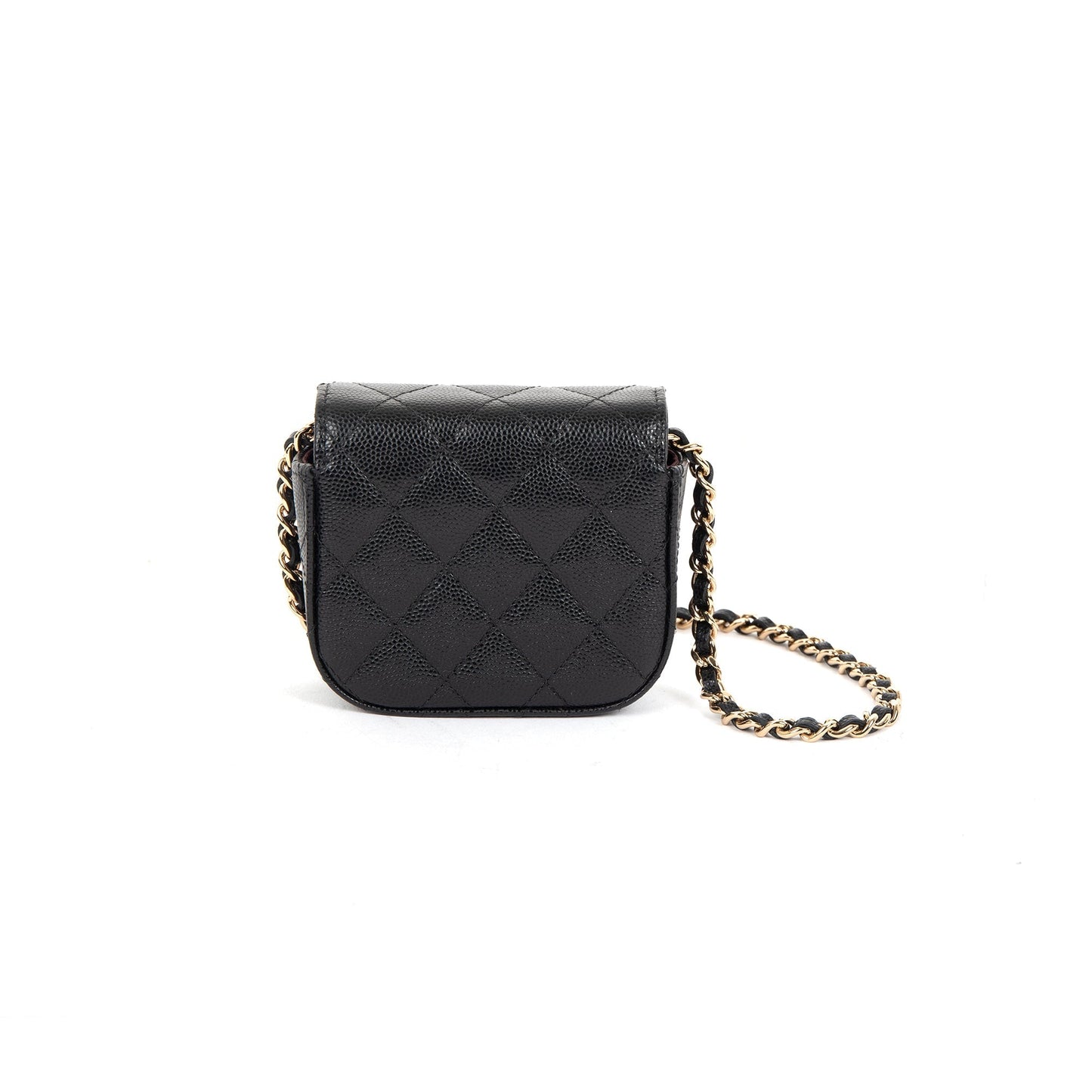 Chanel 2021 Mini Classic Clutch with Chain