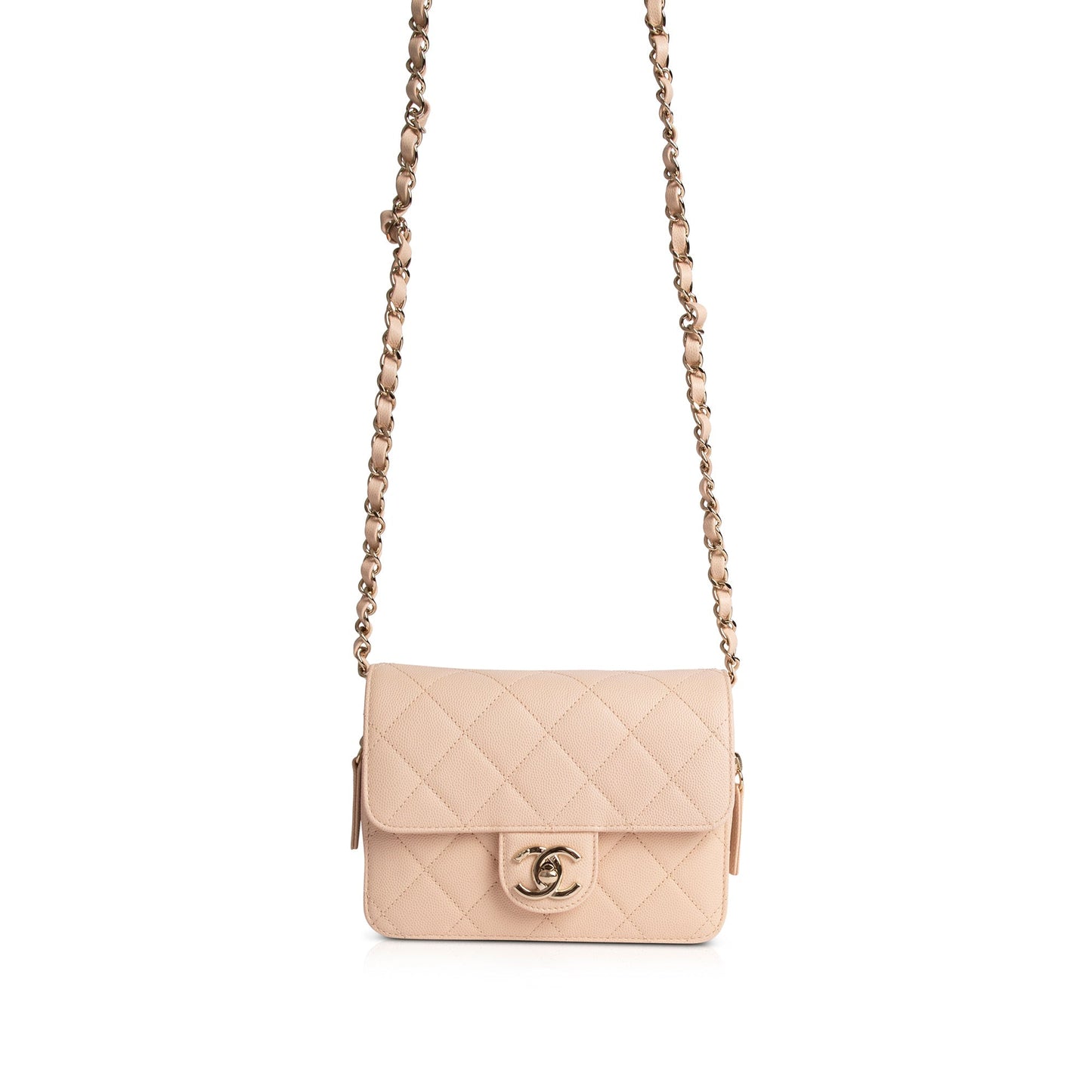 Chanel 2021 Mini Like A Wallet Flap Bag