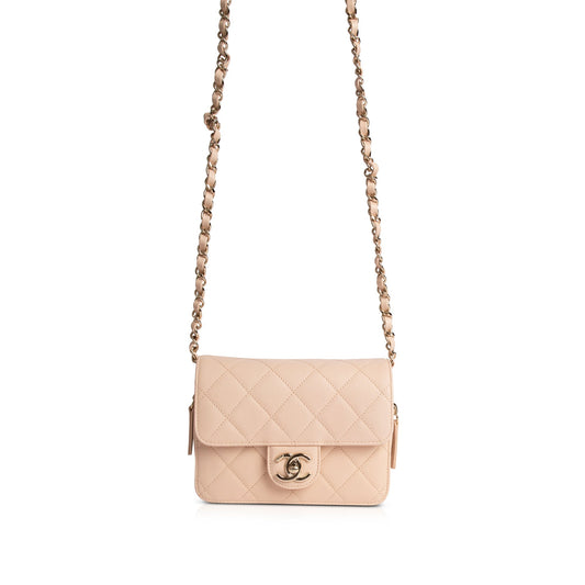 Chanel 2021 Mini Like A Wallet Flap Bag
