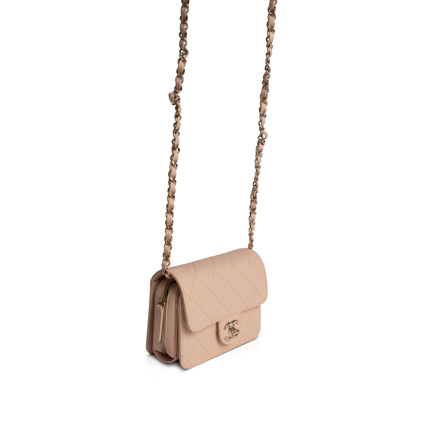 Chanel 2021 Mini Like A Wallet Flap Bag