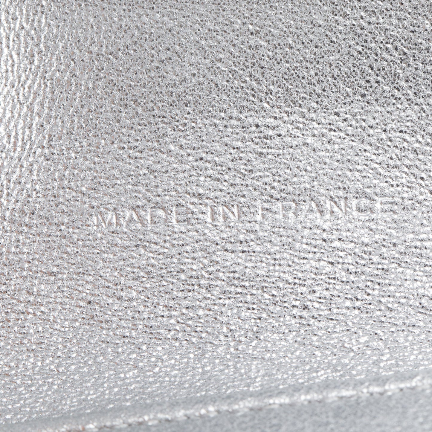Chanel 2021 Silver Metallic Quilted Lambskin Leather Compact Wallet