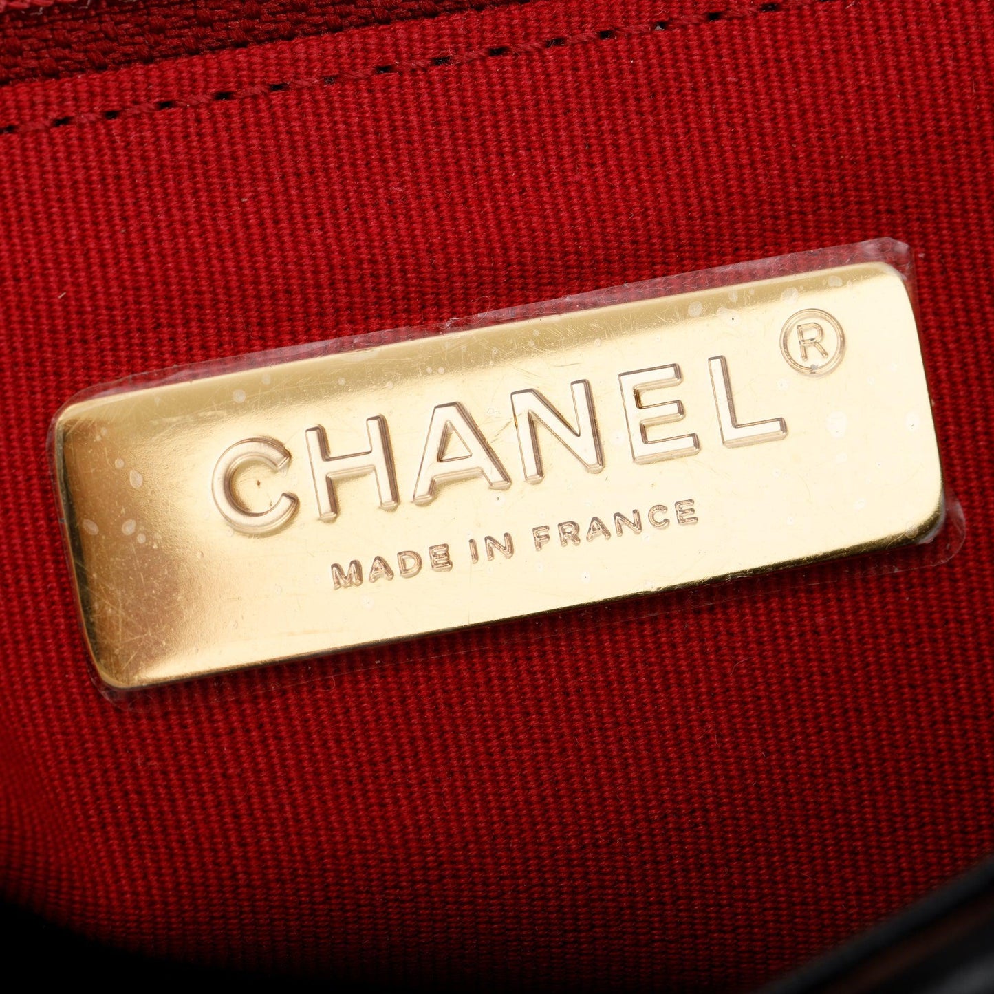 Chanel 2022 Black Lambskin Leather Medium 19 Flap Bag