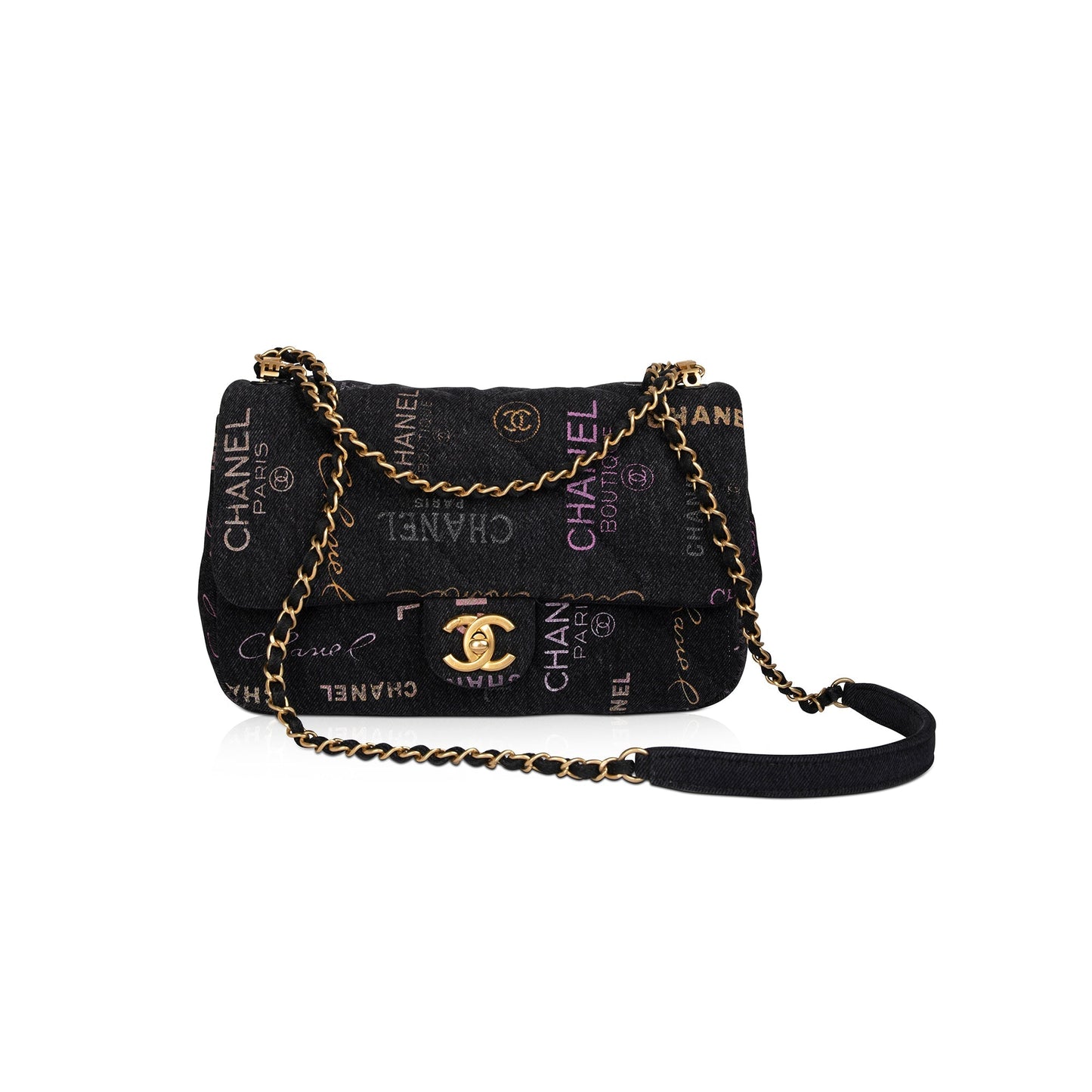 Chanel 2022 Denim Mood Medium Flap Bag