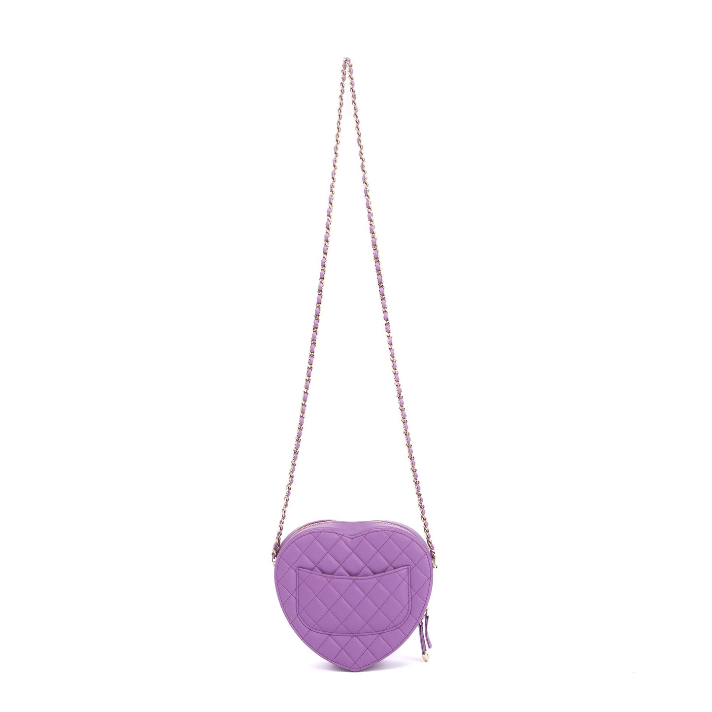 Chanel 2022 Large CC In Love Heart Bag