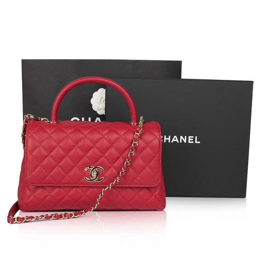 Chanel 2022 Medium Coco Handle Bag