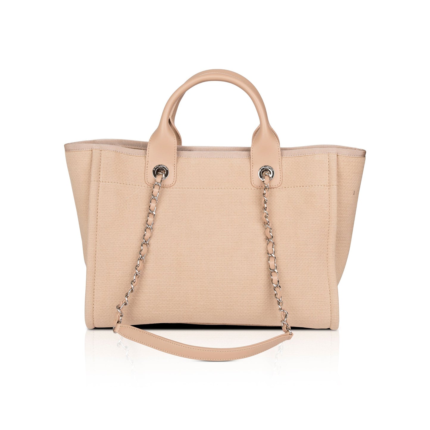 Chanel 2022 Mixed Fibers Small Deauville Tote