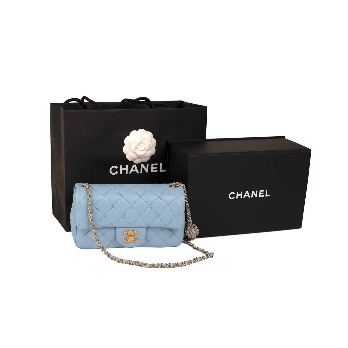 Chanel 2022 Pearl Crush Mini Flap Bag