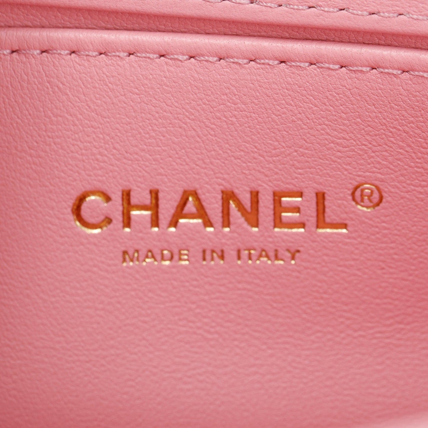 Chanel 2022 Pink Calfskin Leather Small Boy Bag