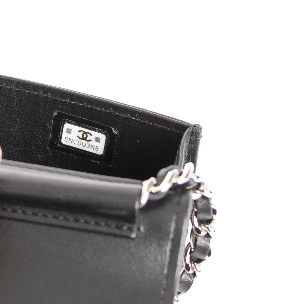 Chanel 2022 Strass Card Holder on Chain
