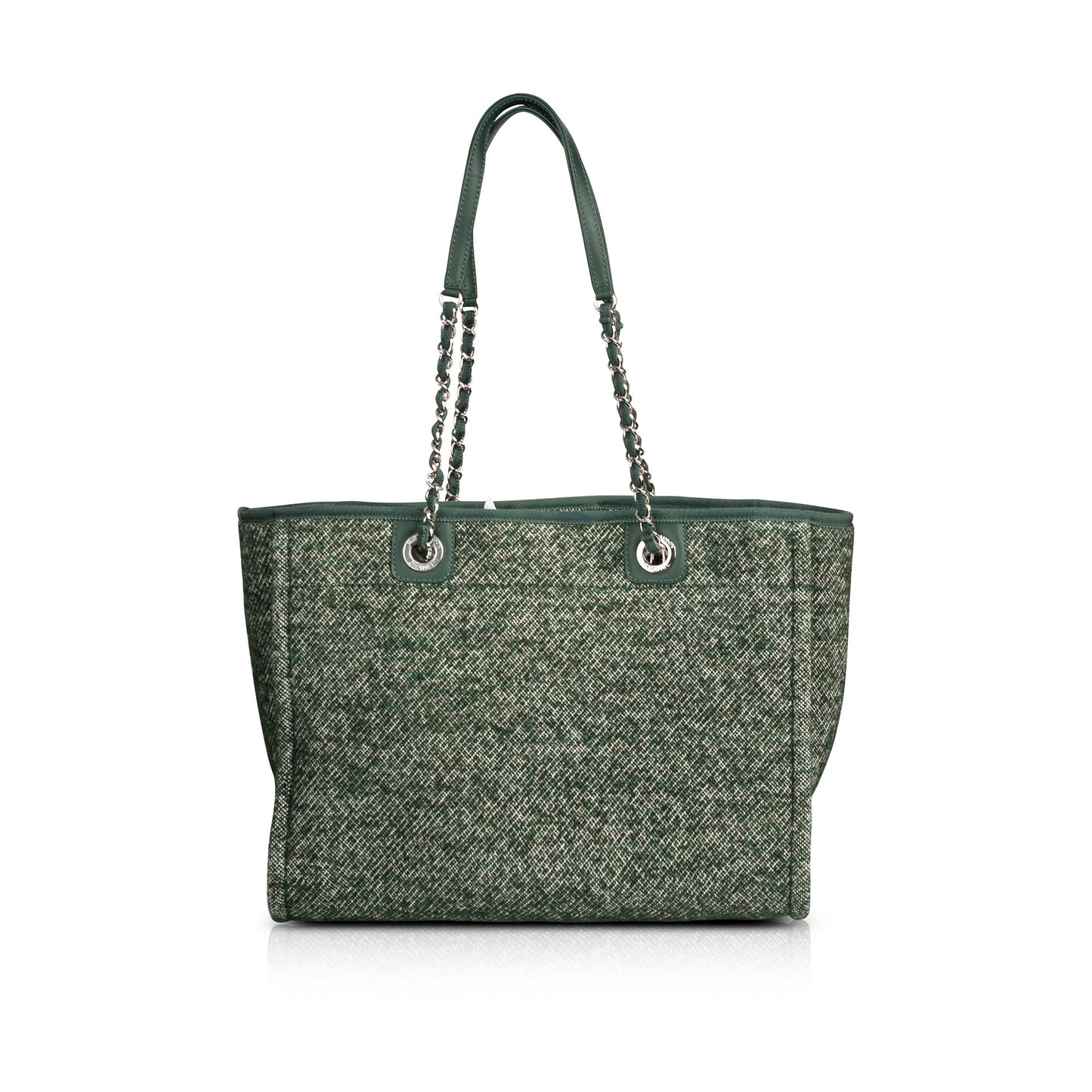 Chanel 2022 Tweed Small Deauville Tote