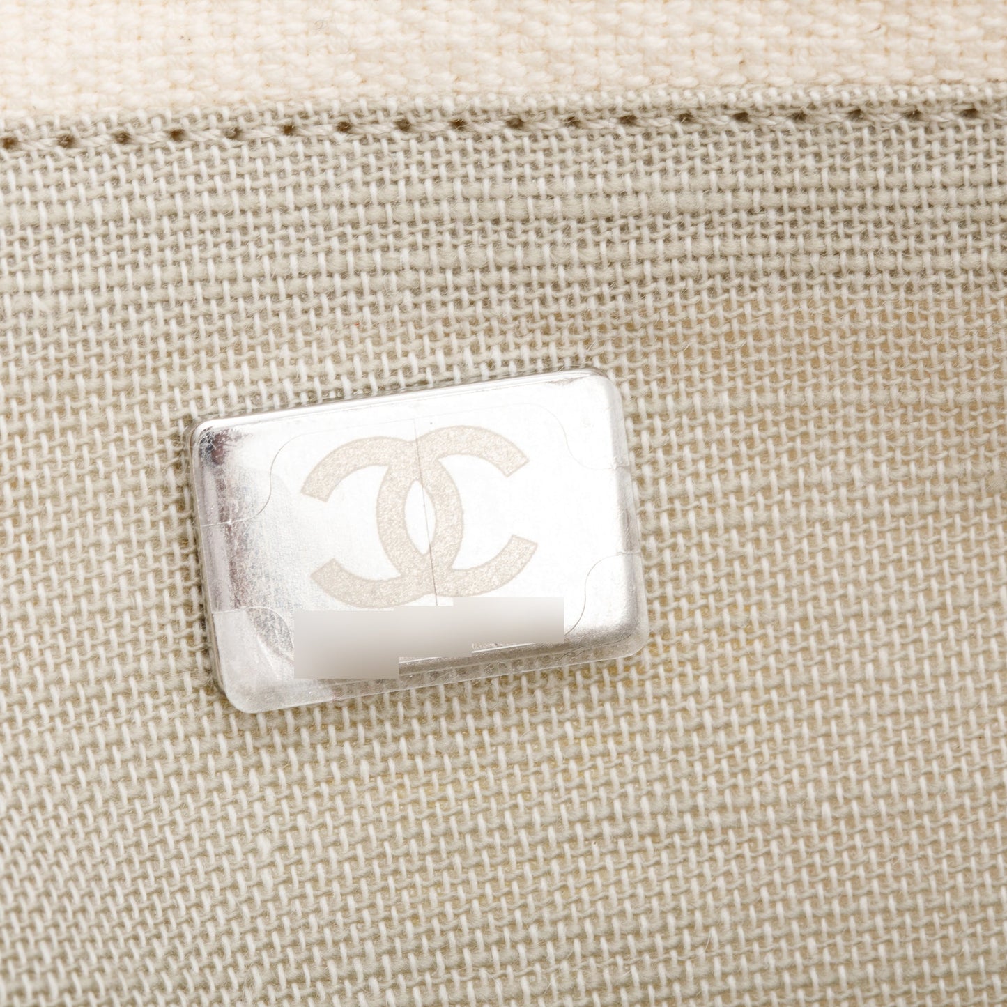 Chanel 2023 Beige Canvas Small Deauville Tote
