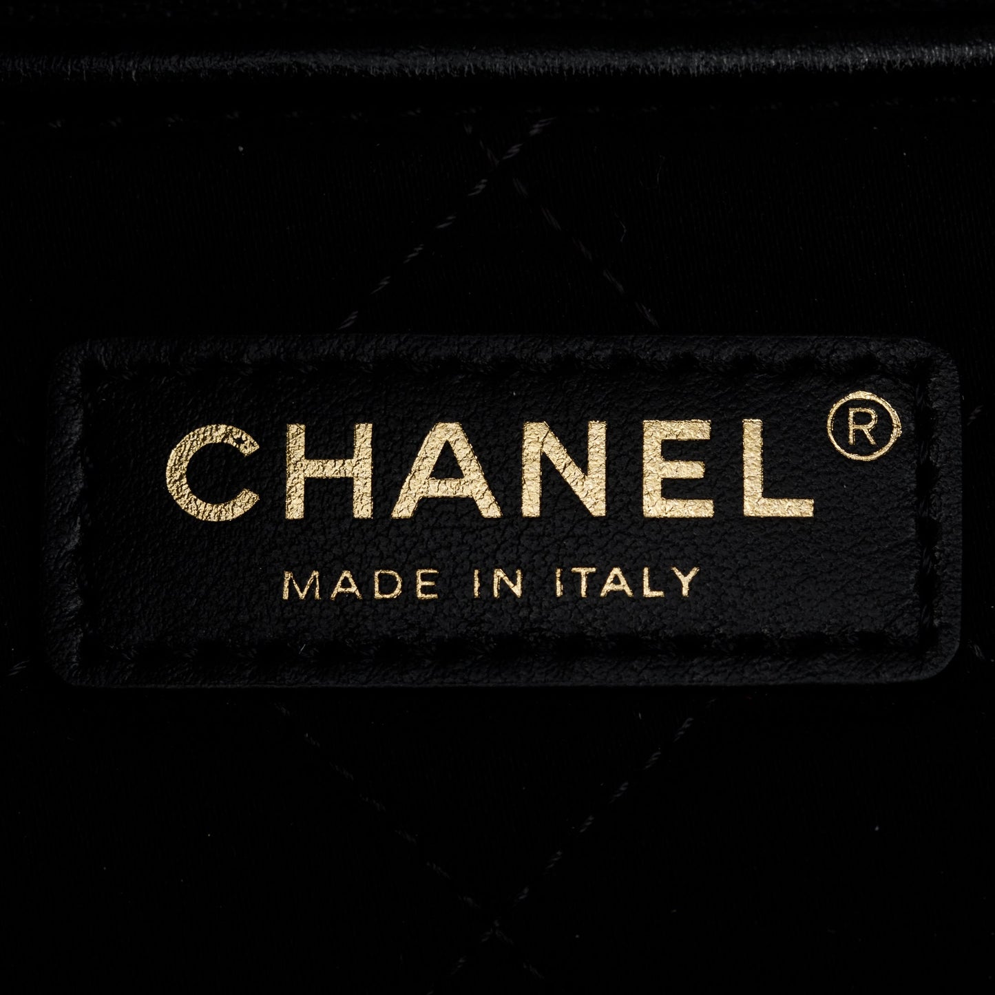 Chanel 2023 Black Shiny Calfskin Leather Small Chanel 22 Hobo