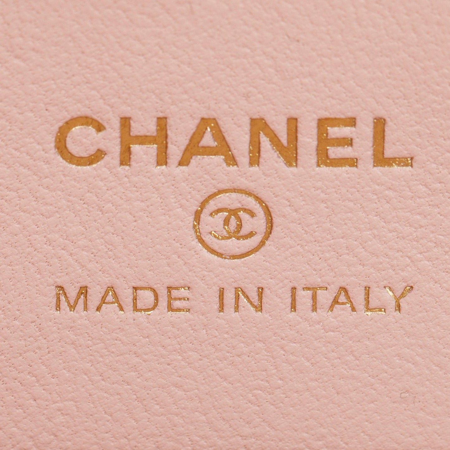 Chanel 2023 White Lambskin Leather Handle with Care Round Vanity Case