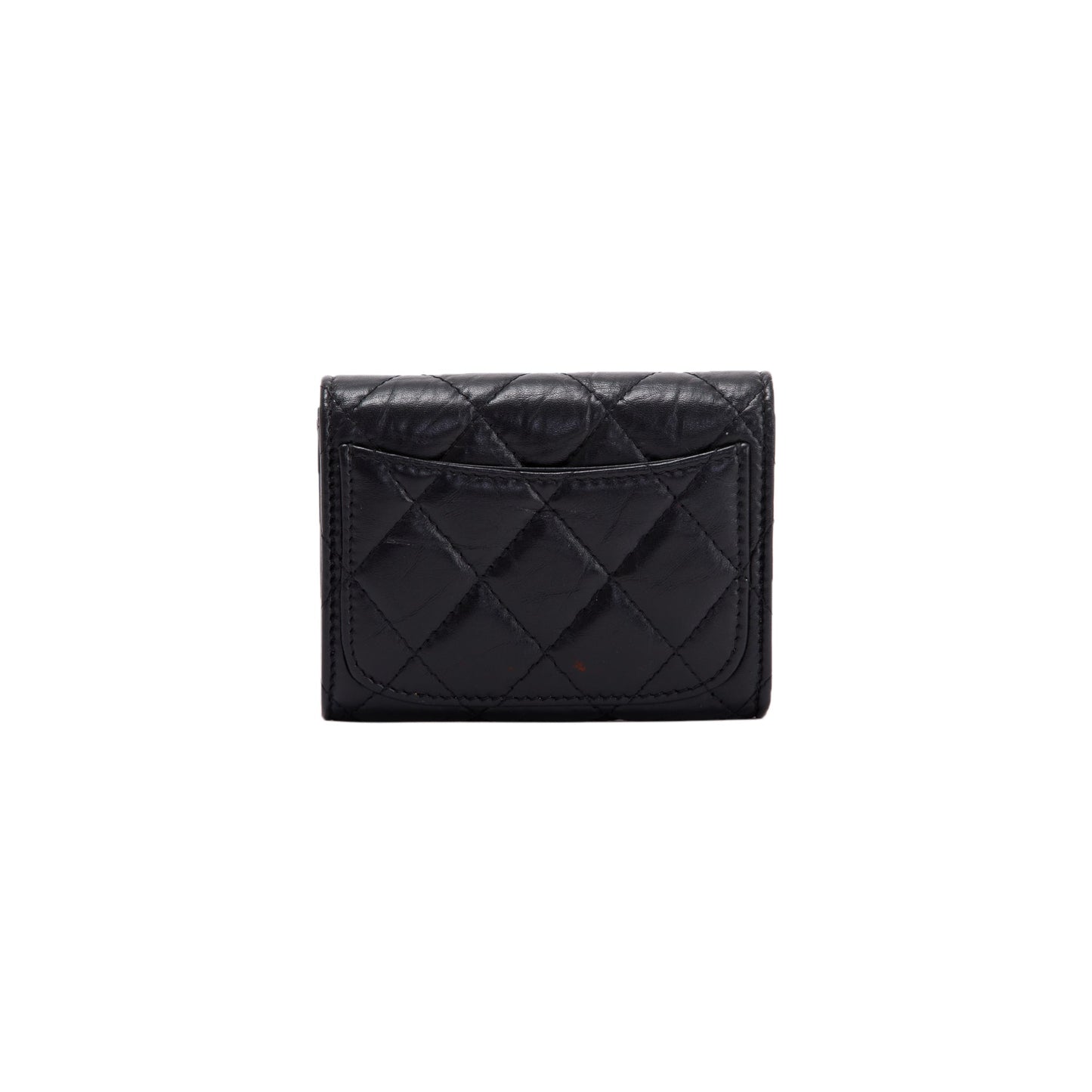 Chanel 2.55 Quilted Leather Flap Card Holder