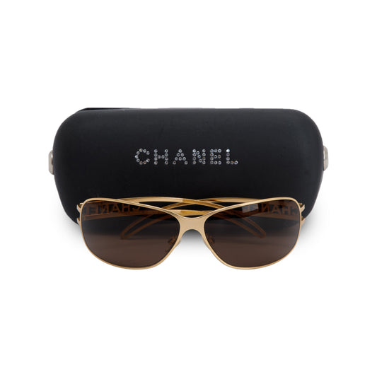 Chanel 4149 Metallic Gold Sunglasses